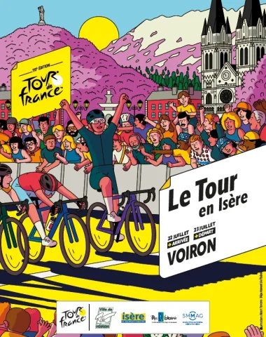 Voiron ville du tour de France 2026