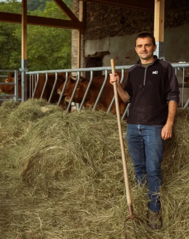 Guillaume Vial, nuciculteur et éleveur
