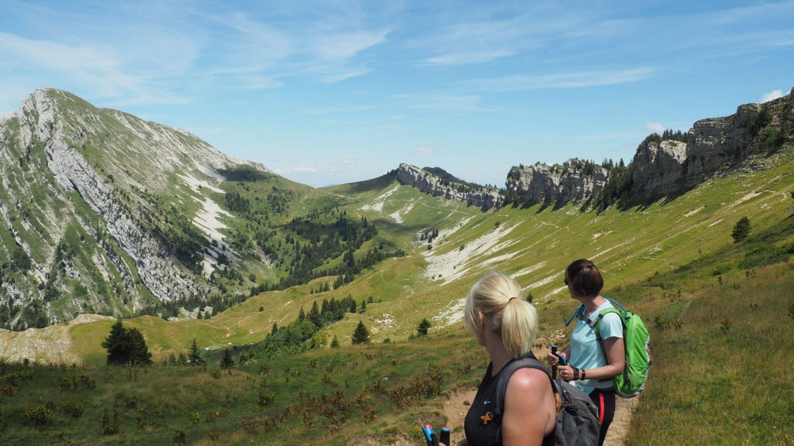 Randonnée Chartreuse Grande Sure 2 marcheurs