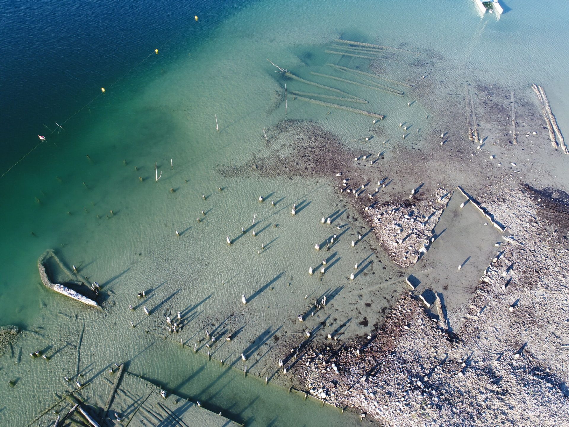 Lac de Paladru Charavines excavation site