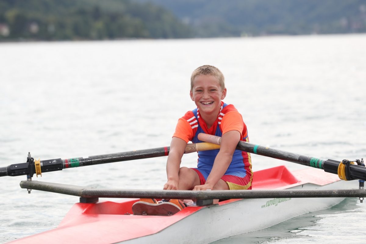 stage jeune aviron lac de paladru
