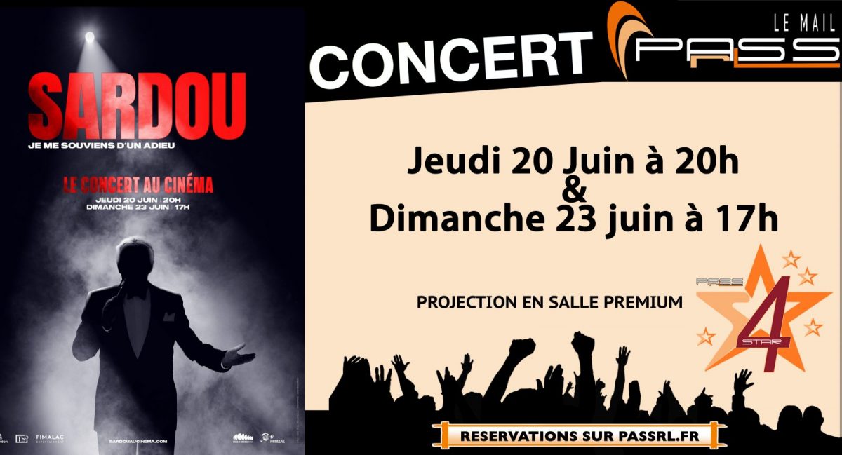 Concert : Michel Sardou Du 20 au 23 juin 2024