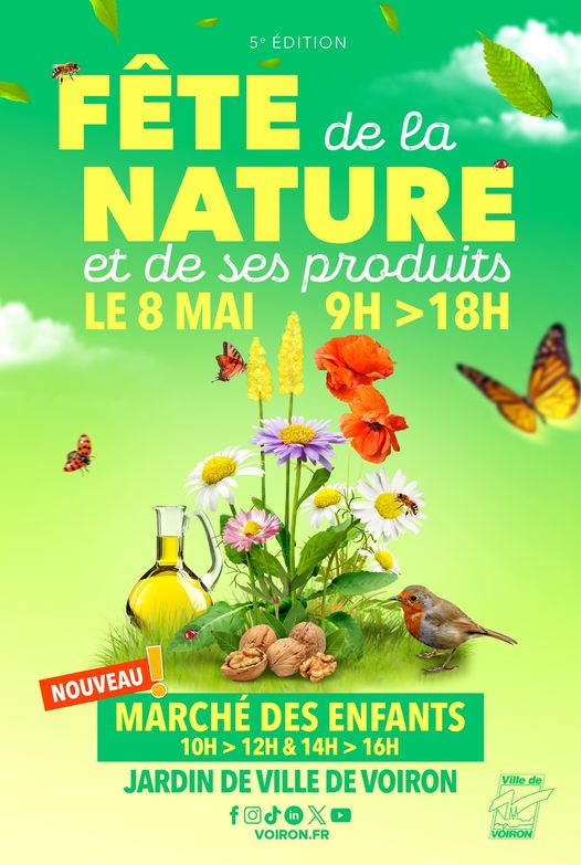 Fête de la nature et de ses produits Le 8 mai 2024