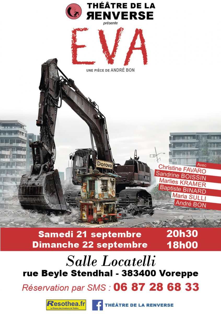 Théâtre : EVA Du 21 au 22 sept 2024