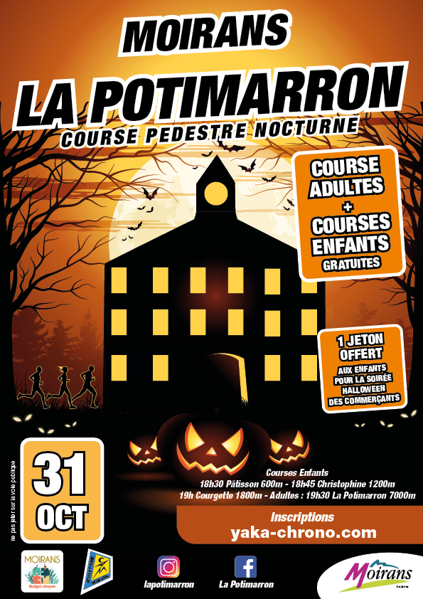 Course pédestre nocturne : La Potimarron