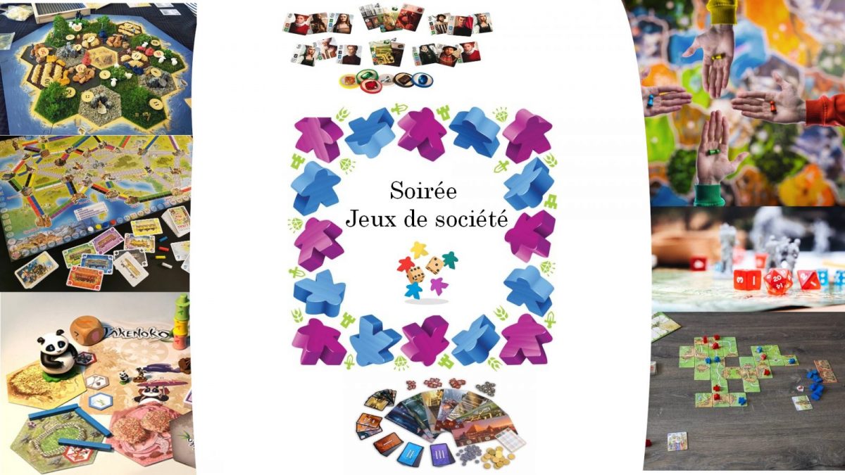 Soirée jeux de société Le 15 nov 2024