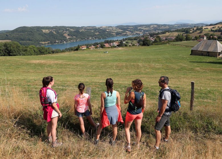 Le tour du lac de Paladru