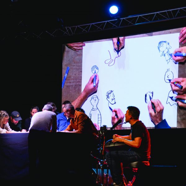 Spectacle dessiné : Le sourire perdu – Aurore Petit