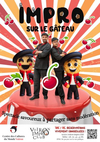 Théâtre : Impro sur le Gâteau