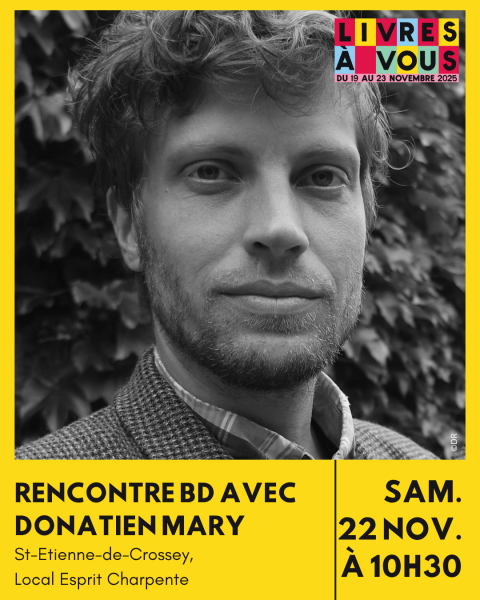 Rencontre BD avec Donatien Mary