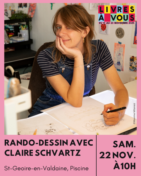 Rando-dessin avec Claire Schvartz