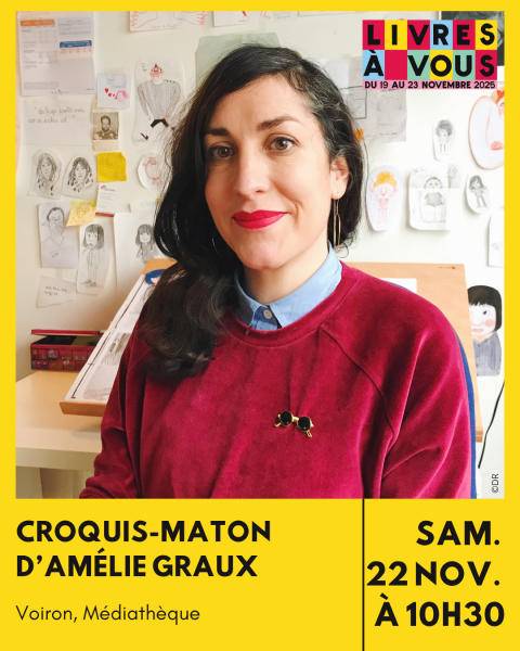 Croquis-maton d’Amélie Graux