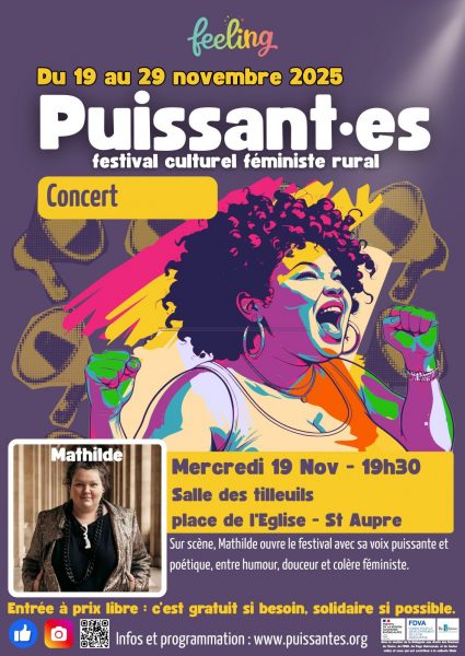 ANNULE – Concert : Mathilde