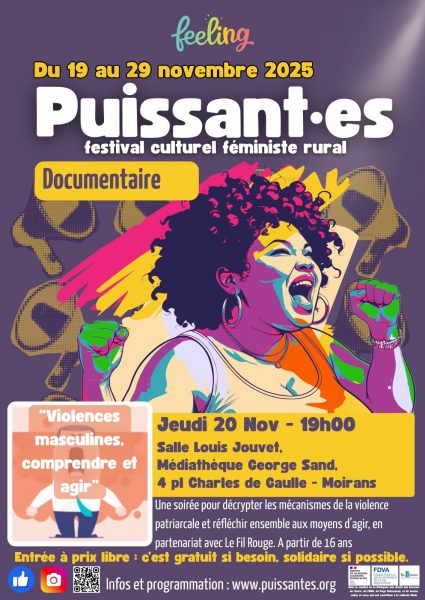 Documentaire : Violences masculines, comprendre et agir