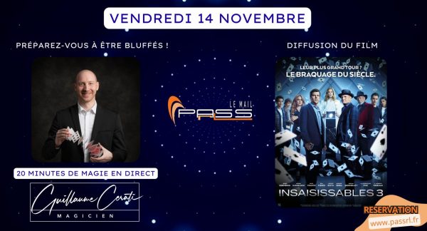 Projection du film : Insaisissables 3