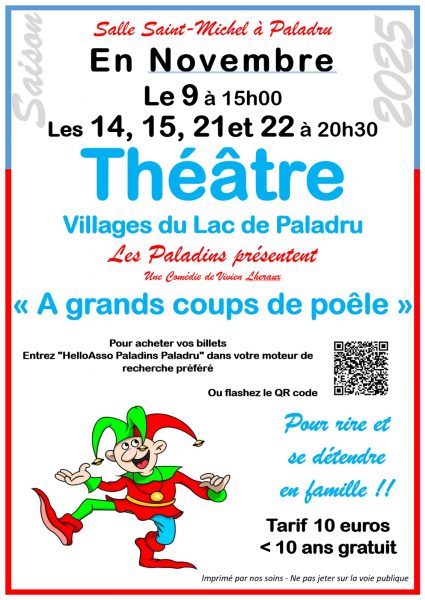 Théâtre : A grands coups de poêle