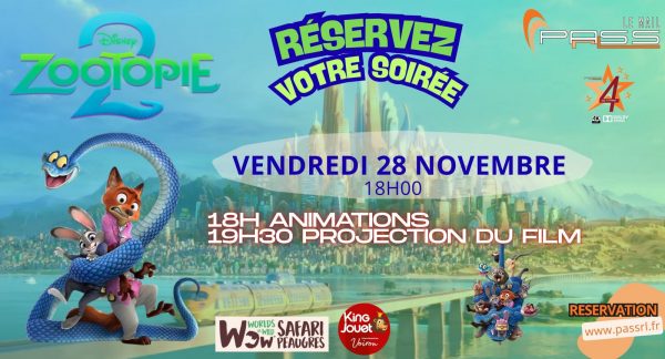 Projection film : Zootopie 2
