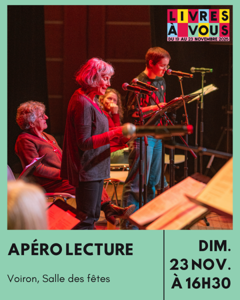 Apéro lecture : Le dimanche du Festival Livres à vous