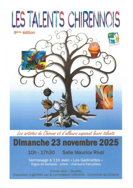 Exposition : Les Talents Chirennois
