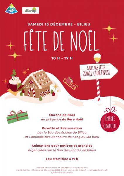 Fête de Noël et feu d’artifice