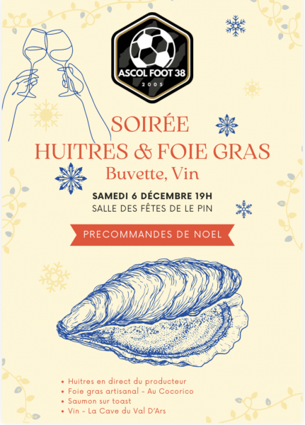 Soirée dégustation de Noël