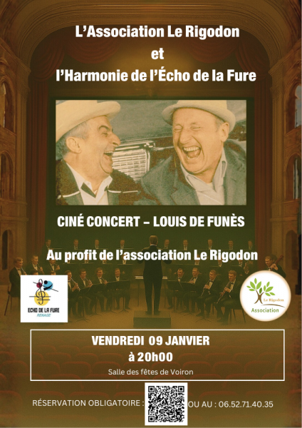 Soirée ciné-concert : Louis de Funès