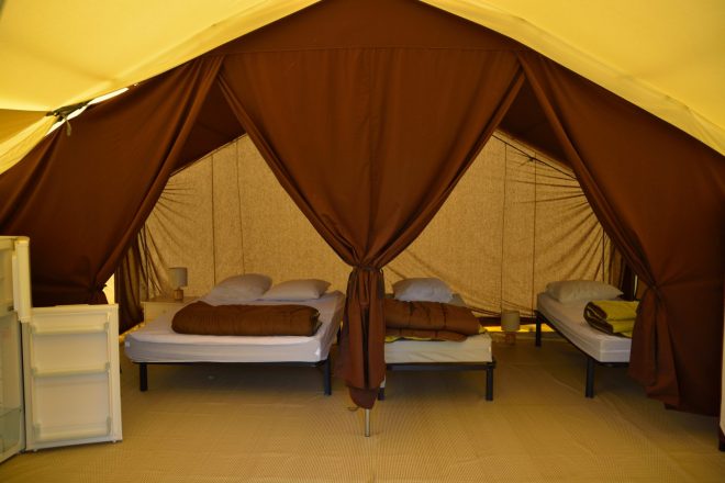Tente lodge Camping Détente & Clapotis