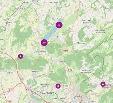 Carte interactive