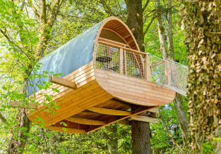 Monchâteau Étoilé, les cabanes perchées