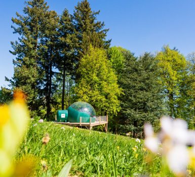 Monchâteau Étoilé, la bulle transparente