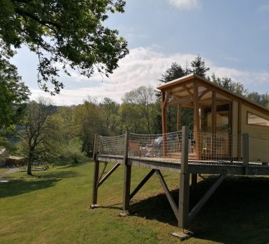 Monchâteau Étoilé, la cabane étoilée avec Spa