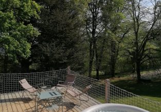 Monchâteau Étoilé, la cabane étoilée avec Spa