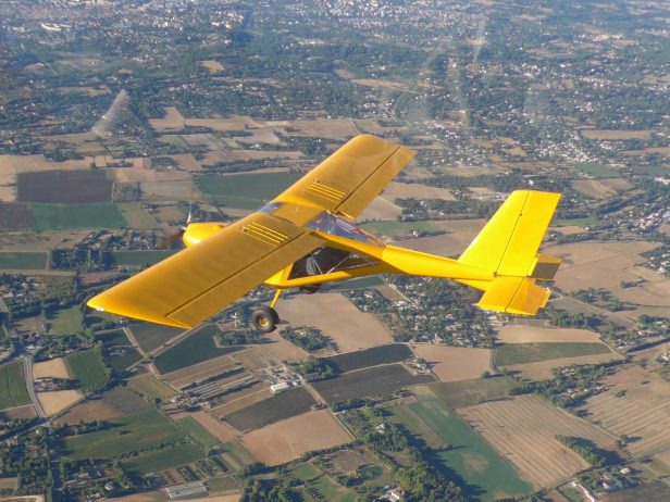 Isère plane flight