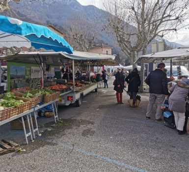 Marché alimentaire de Voreppe