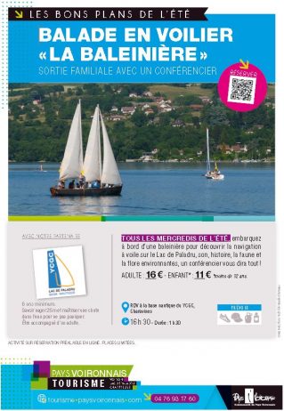 Wednesday – Sailboat trip “La baleinière”