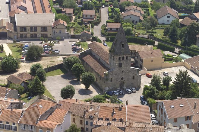 St. Peter's Church – aerial view