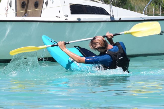 Figure kayaking