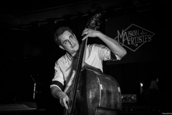Raphaël Guyot on double bass