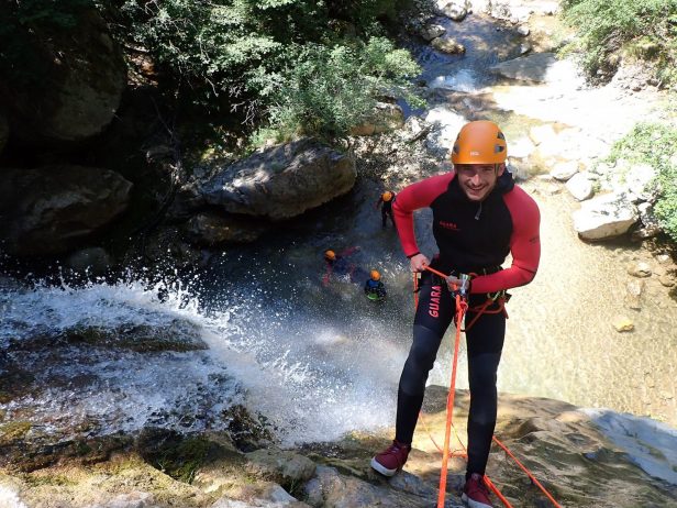 Abseil-Canyoning in Les Écouges