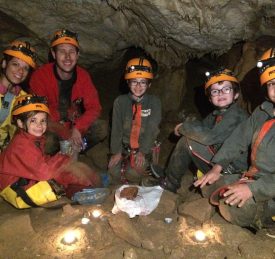 Initiation spéléo à la Grotte de St Aupre avec Acet’eau