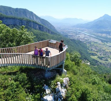 Belvédère de Chalais et sentier sensoriel