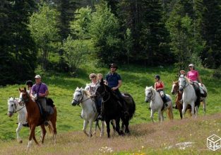 Balade à cheval autour du lac de Paladru pendant l’été