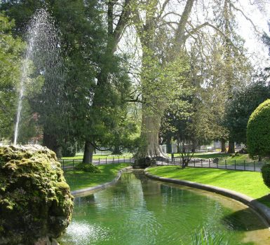Parcours d’orientation jardin de ville de Voiron