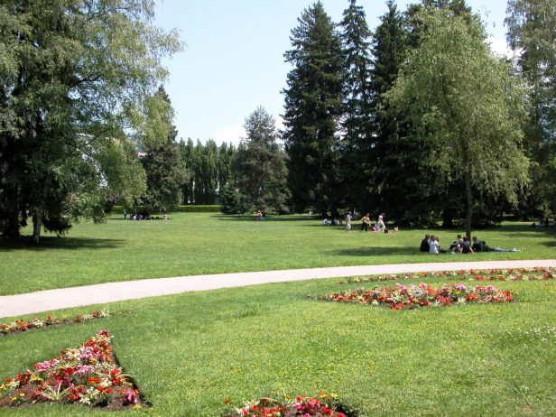 Stadtgarten von Voiron