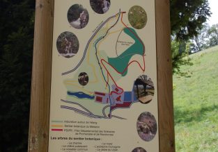 Sentier botanique du parc du Clos des Chartreux