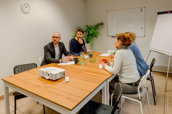 Cowork in Voiron-salle de réunion