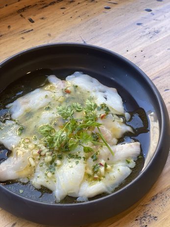 Ceviche de loup de mer