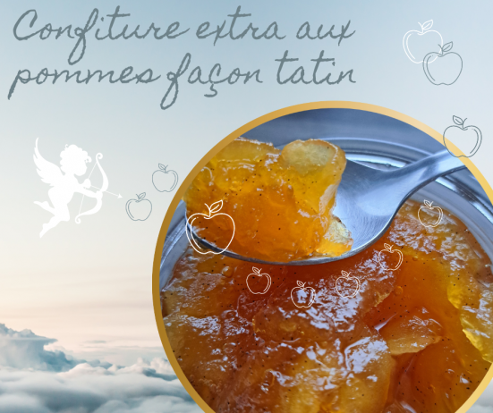 Confiture extra pomme façon tatin