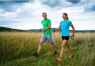 Marche nordique avec Nathalie Mathieu