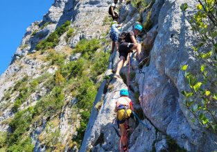 La via ferrata avec Terra Nova